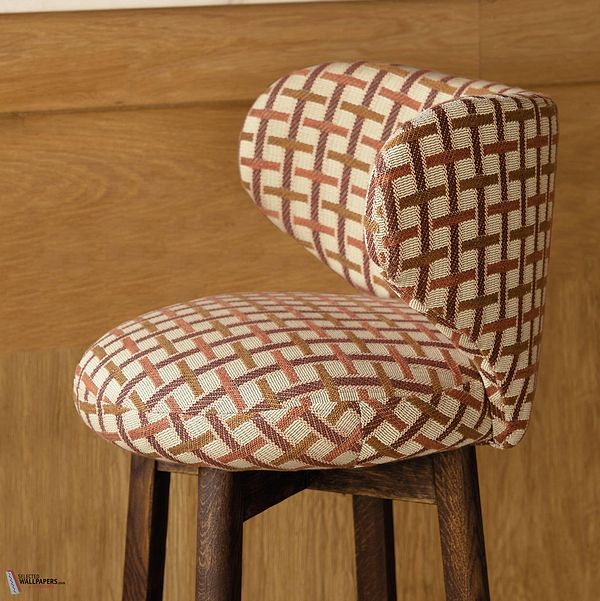 Ivy fabric-Casamance-Selected Wallpapers-Interiors