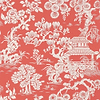 Japanese Garden-Tapete-Thibaut-Coral-Rolle-T13305-Selected Wallpapers