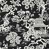 Japanese Garden-Tapete-Thibaut-Black-Rolle-T13308-Selected Wallpapers