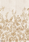 Jardin de Diane Tapete-Casamance-Ivoire/Dore-Set-Selected-Wallpapers-Interiors