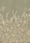 Jardin de Diane Tapete-Casamance-Lichen/Dore-Set-Selected-Wallpapers-Interiors