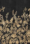 Jardin de Diane Tapete-Casamance-Noir/Dore-Set-Selected-Wallpapers-Interiors
