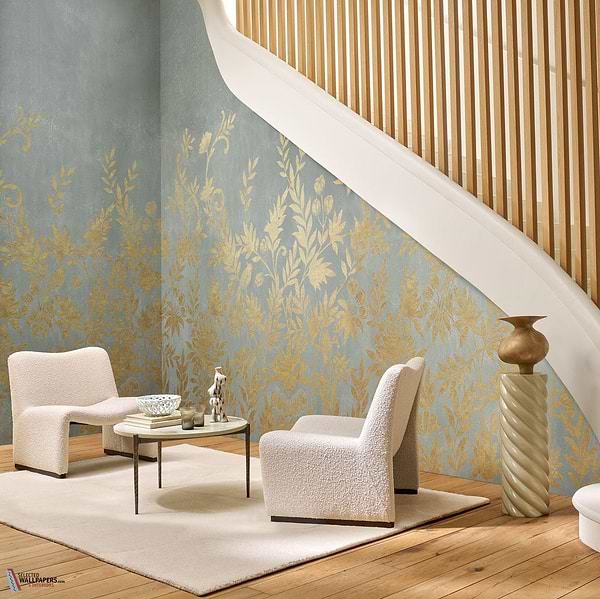 Jardin de Diane Tapete-Casamance-Selected-Wallpapers-Interiors