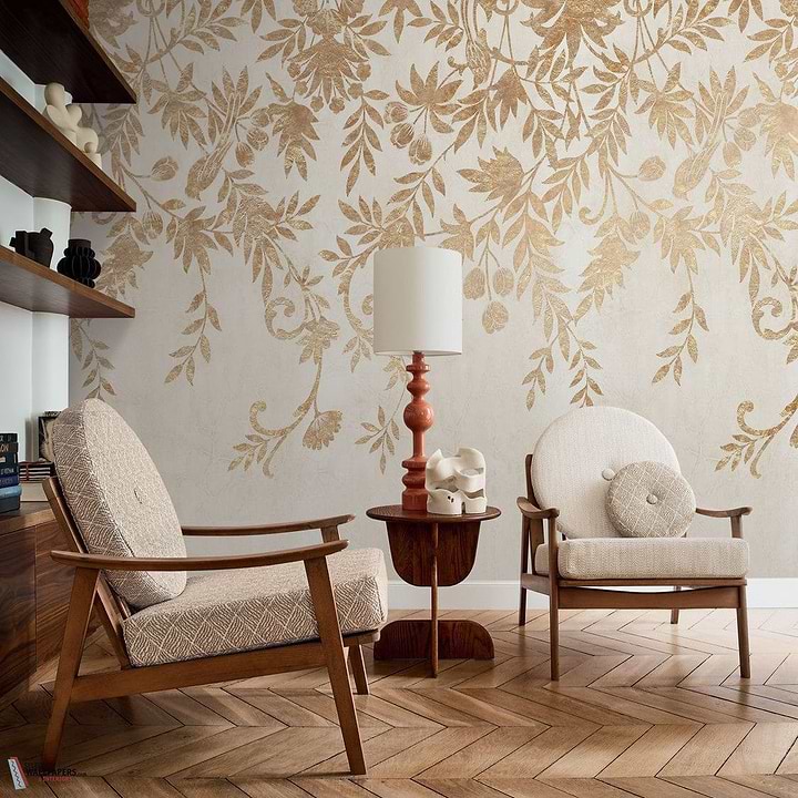 Jardin de Diane Tapete-Casamance-Selected-Wallpapers-Interiors
