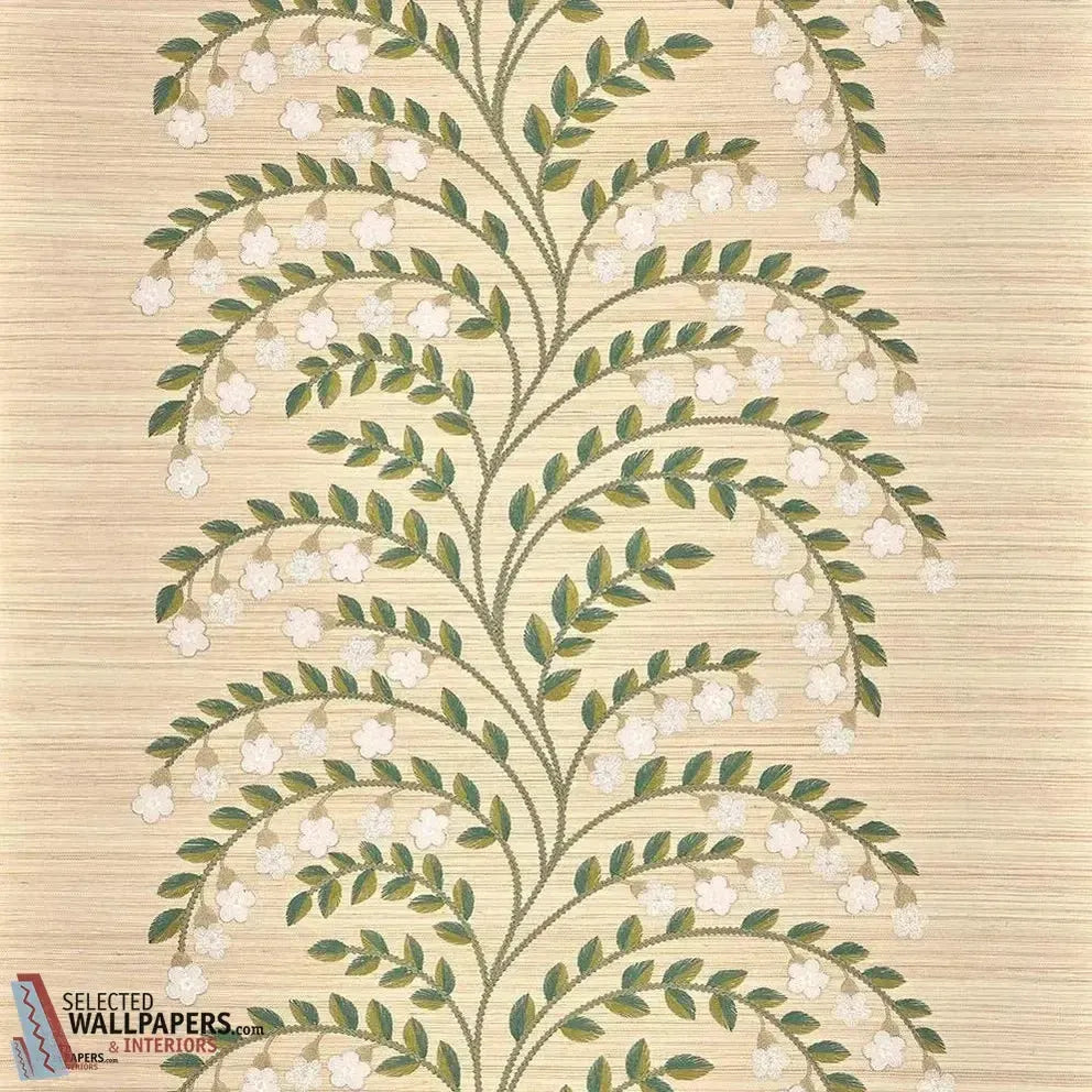 Jasmine wallpaper-Pierre Frey-Paille-Roll-Selected-Wallpapers-Interiors