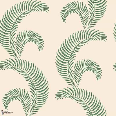 Jasmine behang-Sandberg-Garden Green-Rol-Selected Wallpapers-Interiors