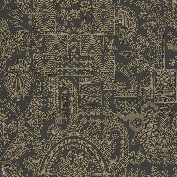Joie behang-Arte-Black Gold-Meter (M1)-Selected-Wallpapers-Interiors
