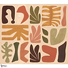 Jorge Tapete-Casamance-Nude/Kaki-Set-Selected-Wallpapers-Interiors