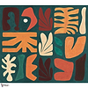 Jorge Tapete-Casamance-Petrole/Garance-Set-Selected-Wallpapers-Interiors