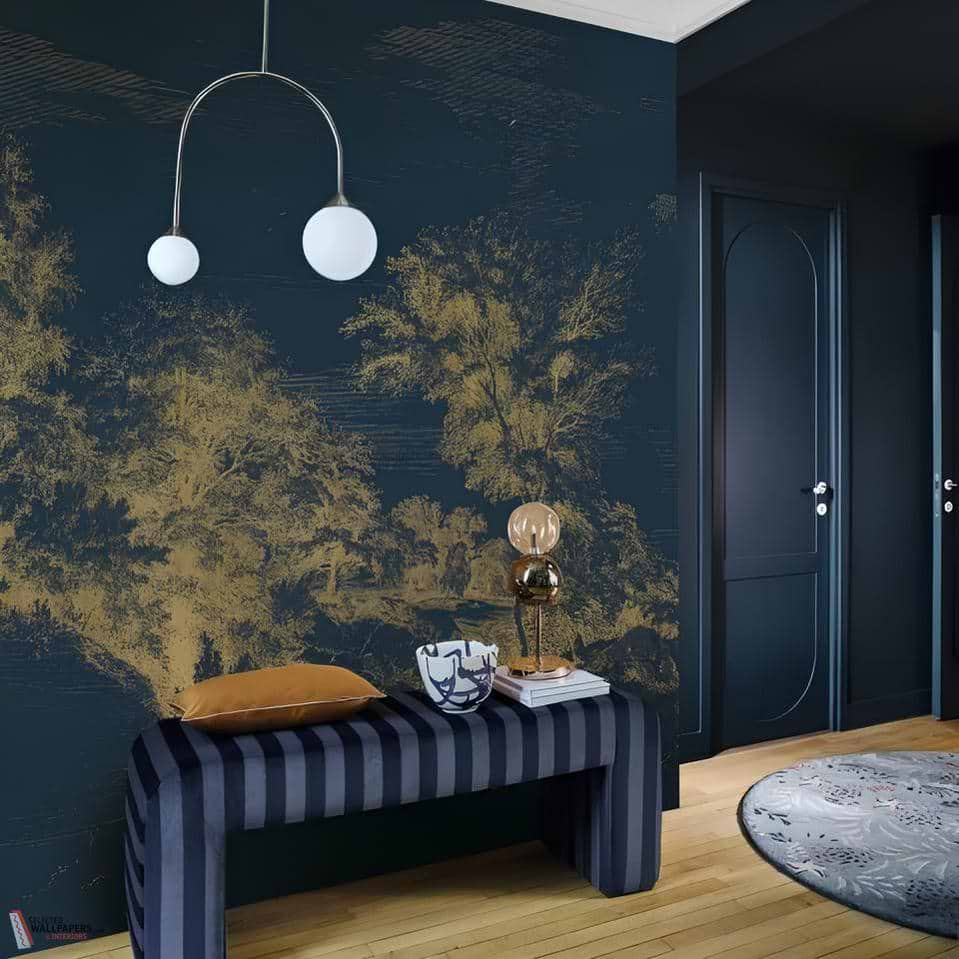 Jouvence wallpaper-Casamance-Selected Wallpapers-Interiors