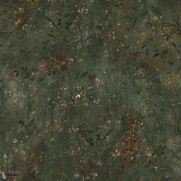 Juni Tapete-Sandberg-Forest Green-Mattic-M2-Selected Wallpapers-Interiors
