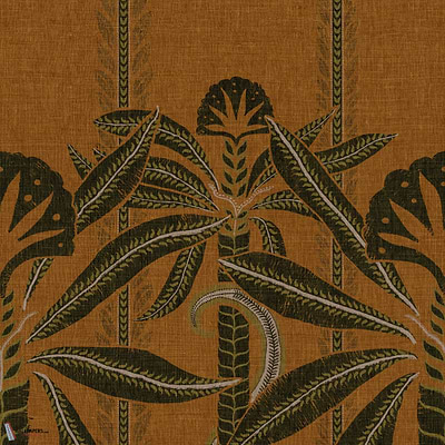 Kerala Tapete-Arte-Tangerine-Paneel-Selected Wallpapers-Interiors