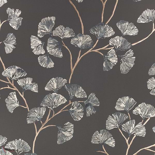 Kiana Tapete-Romo-Ebony-Rolle-Selected-Wallpapers-Interiors