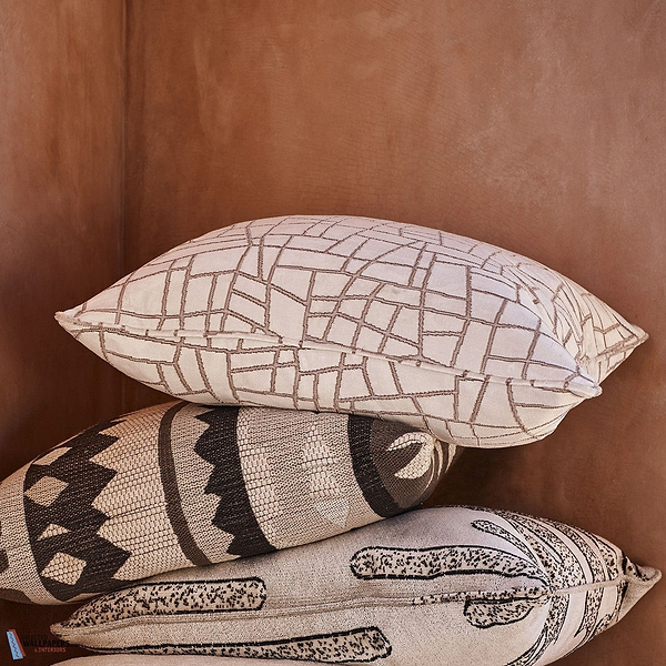 Chooseler Kussen-Zinc Textile-wallpaper-Selected Wallpapers