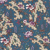 Kilburn's Maze behang-1838 wallcoverings-Prussian blue-Rol-Selected Wallpapers-Interiors