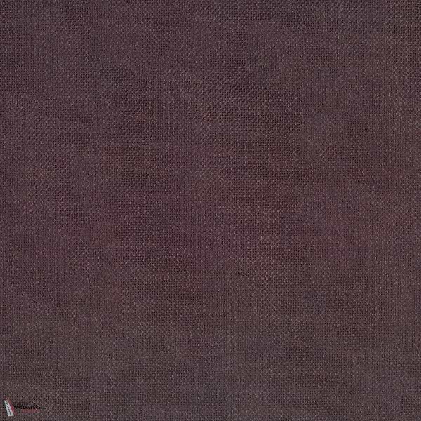 Kira wallpaper-Casamance-Aubergine-Meter (M1)-Selected Wallpapers-Interiors