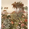 Kisama Tapete-Casamance-Kaki/Multico-Set-Selected-Wallpapers-Interiors