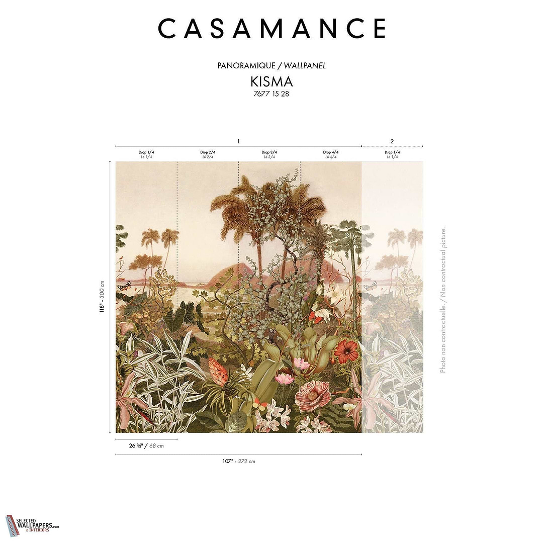 Kisama Tapete-Casamance-Selected-Wallpapers-Interiors