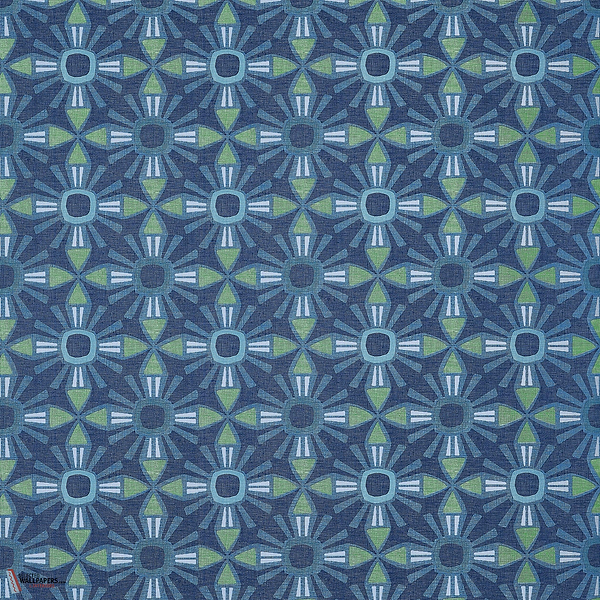 Kona Tapete-Thibaut-Navy-Rolle-Selected Wallpapers-Interiors