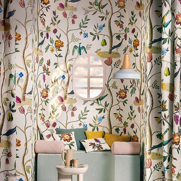 L'Arbre Magique Tapete-Pierre Frey-Selected Wallpapers-Interiors