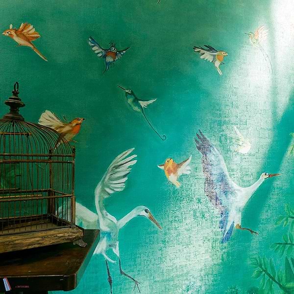 L'Envol-Pierre Frey-wallpaper-Selected Wallpapers