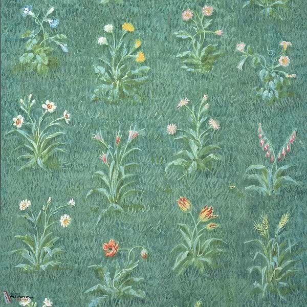 L'Herbier du Jardin wallpaper-Pierre Frey-Prairie-Meter (M1)-Selected Wallpapers-Interiors