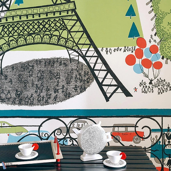 La Dame De Fer-Pierre Frey-wallpaper-Selected Wallpapers