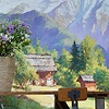 La Vallee du Mont Blanc-Pierre Frey-wallpaper-Selected Wallpapers