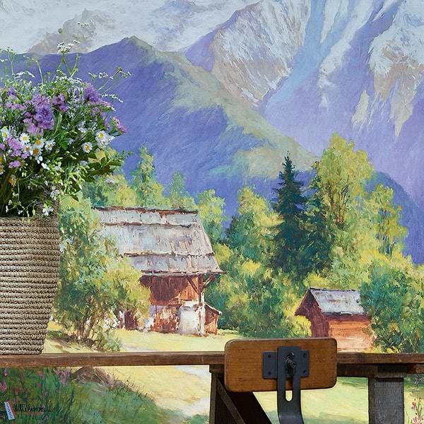 La Vallee du Mont Blanc-Pierre Frey-wallpaper-Selected Wallpapers