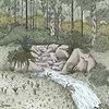 La biche aux bois wallpaper-Les Dominotiers-Selected Wallpapers-Interiors