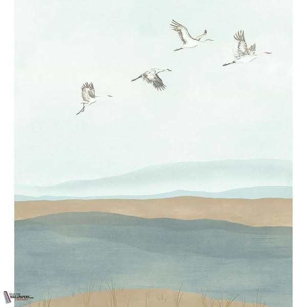 Lagune wallpaper Casamance-Casamance-Opaline-Set-Selected Wallpapers-Interiors