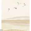 Lagune wallpaper Casamance-Casamance-Sable-Set-Selected Wallpapers-Interiors