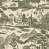 Lake Como Tapete-Sandberg-Forest Green-Rolle-Selected Wallpapers-Interiors