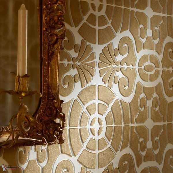 L'allée du Roi Flock wallpaper-Pierre Frey-Selected Wallpapers-Interiors