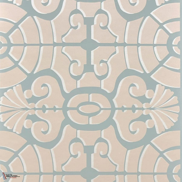 L'allée du Roi Tapete-Pierre Frey-Ciel-Rolle-Selected Wallpapers-Interiors