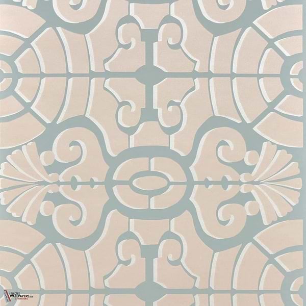 L'allée du Roi Tapete-Pierre Frey-Ciel-Rolle-Selected Wallpapers-Interiors
