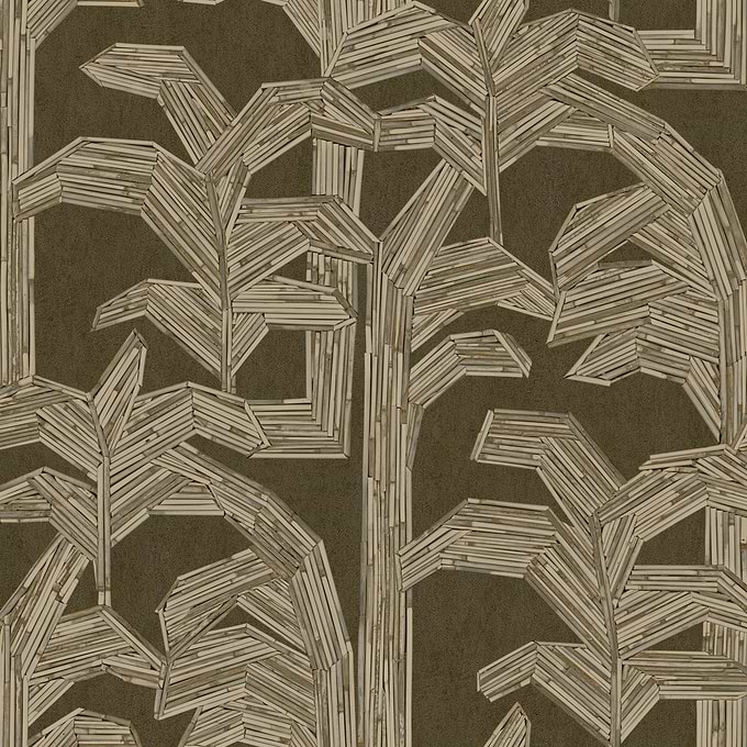 Kailua behang-Behang-Arte-Charcoal-Rol-Selected Wallpapers & Interiors