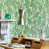 Laurel Leaf wallpaper-1838 wallcoverings-Selected Wallpapers-Interiors