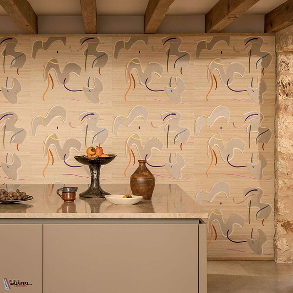 Lazgi wallpaper-Elitis-Selected-Wallpapers-Interiors