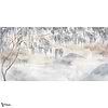 Le Vallon des Glycines wallpaper-Les Dominotiers-Beige-Non Woven 70 cm-M2-Selected Wallpapers-Interiors