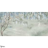 Le Vallon des Glycines wallpaper-Les Dominotiers-Vert-Non Woven 70 cm-M2-Selected Wallpapers-Interiors