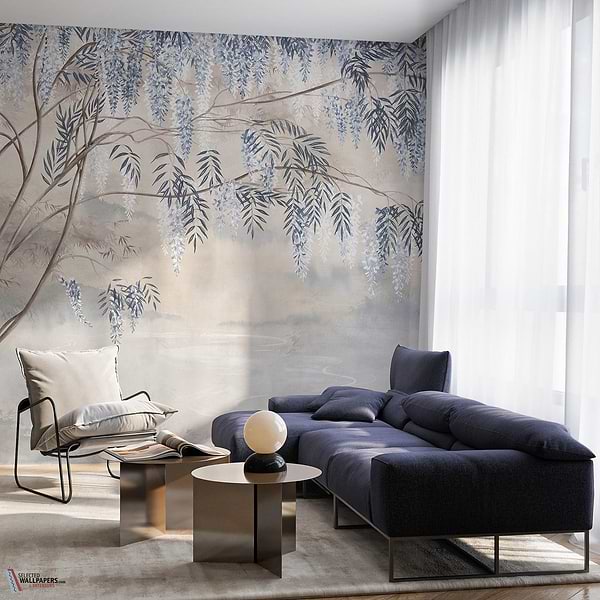 Le Vallon des Glycines wallpaper-Les Dominotiers-Selected Wallpapers-Interiors