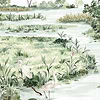 Le marais des Aigrettes wallpaper-Les Dominotiers-Selected Wallpapers-Interiors