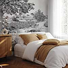 Le marais des Aigrettes wallpaper-Les Dominotiers-Selected Wallpapers-Interiors