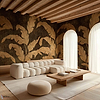 Leaves Shadow Tapete-Coordonne-Selected Wallpapers-Interiors