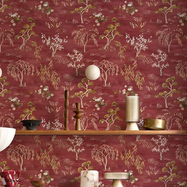 Legendes Tapete-Casamance-Selected Wallpapers-Interiors