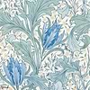 Lent Lily wallpaper-Morris & Co-Cornflower Blue-Roll-Selected Wallpapers-Interiors