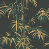 Leon wallpaper-Sandberg-Charcoal-Roll-Selected Wallpapers-Interiors