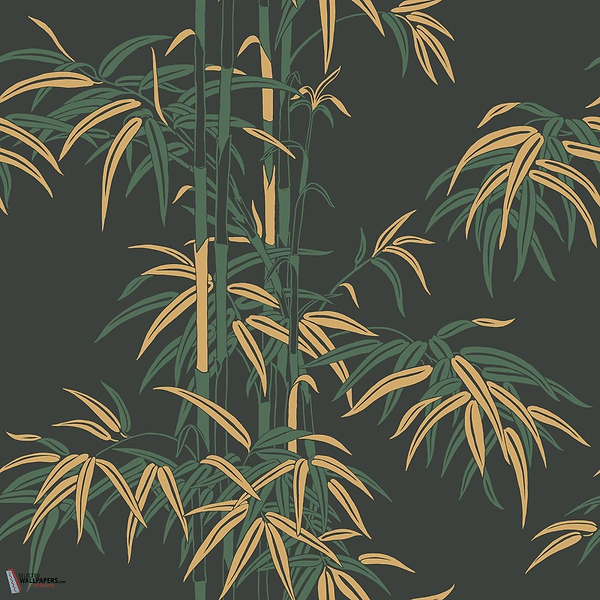 Leon wallpaper-Sandberg-Charcoal-Roll-Selected Wallpapers-Interiors