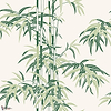 Leon wallpaper-Sandberg-Garden Green-Roll-Selected Wallpapers-Interiors